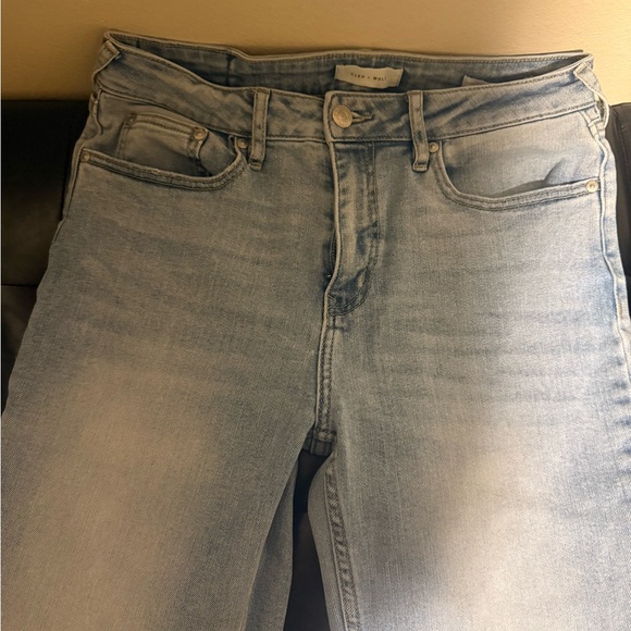 High Rise Bootcut Jeans - Light Blue - Picture 4 of 4